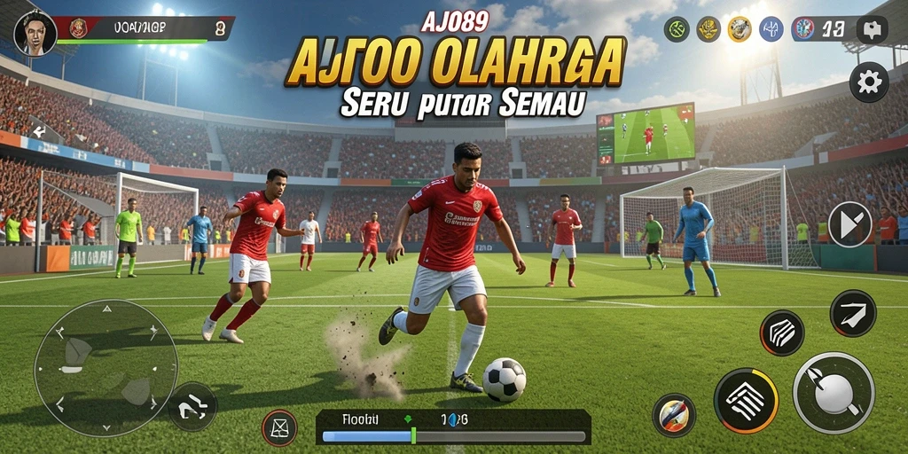 Tampilan gameplay AJO89 yang menarik dan interaktif di lapangan.