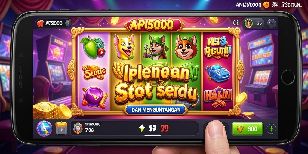 Tampilan menarik gameplay Slot di API5000.