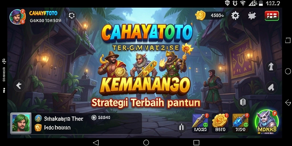 Gameplay strategi menantang di CAHAYATOTO yang menampilkan berbagai karakter.