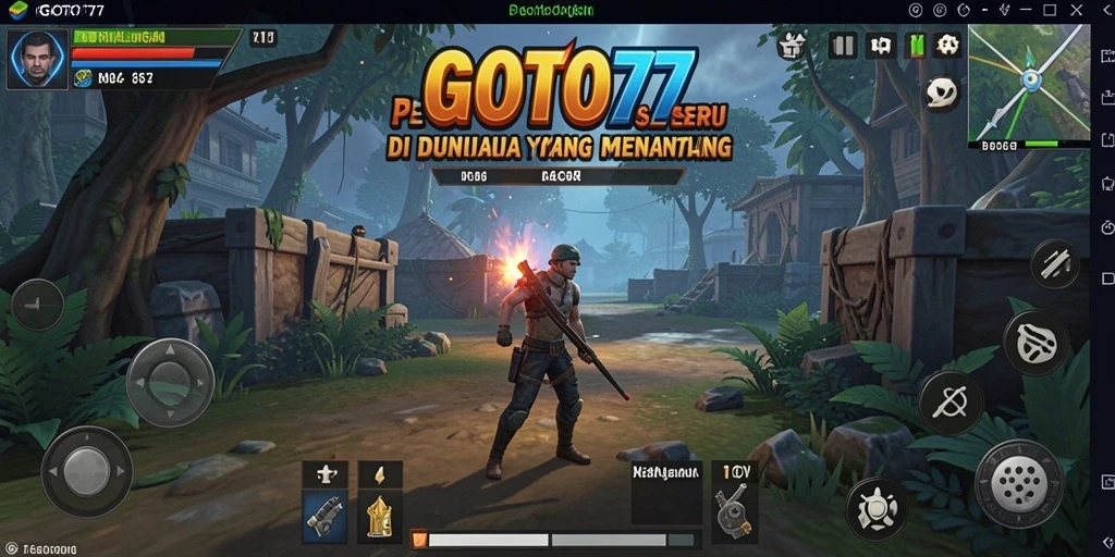 Gameplay seru GOTO77, penuh dengan petualangan dan tantangan menarik.