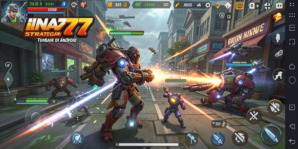 Screenshot mendalam dari gameplay INA777 dengan elemen strategi yang menarik.