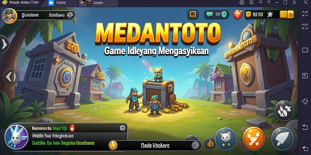 Tampilan gameplay MEDANTOTO yang seru dan penuh strategi.