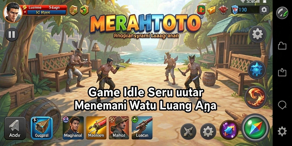Tampilan gameplay seru di MERAHTOTO, penuh strategi dan kesenangan.
