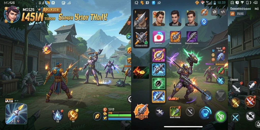 Screenshot MG525 menampilkan antarmuka aplikasi yang ramah pengguna.