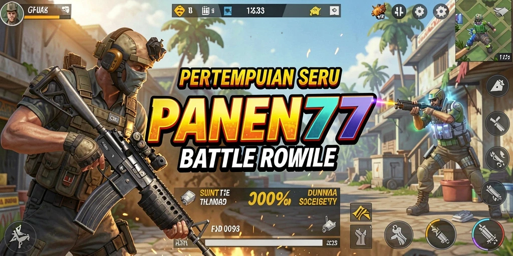 Tampilan aksi mendebarkan dalam pertempuran di PANEN77.