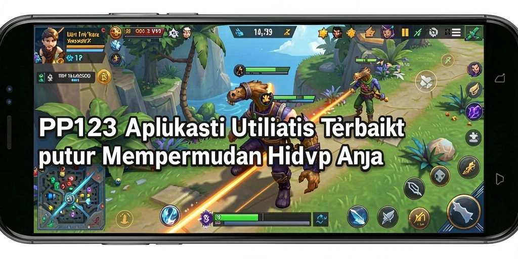 Tampilan antarmuka aplikasi PP123 yang sederhana dan efisien.