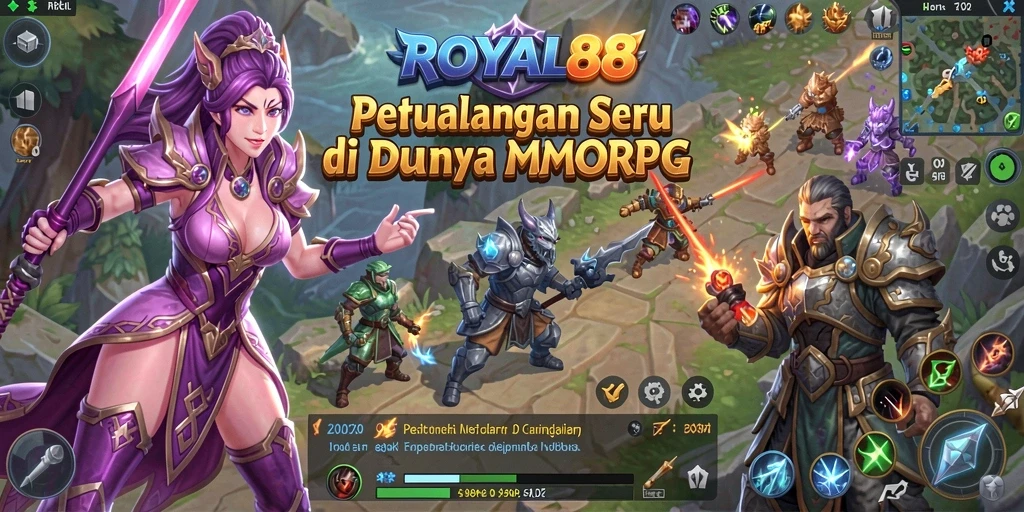 Gameplay seru di ROYAL88 dengan grafis menakjubkan.
