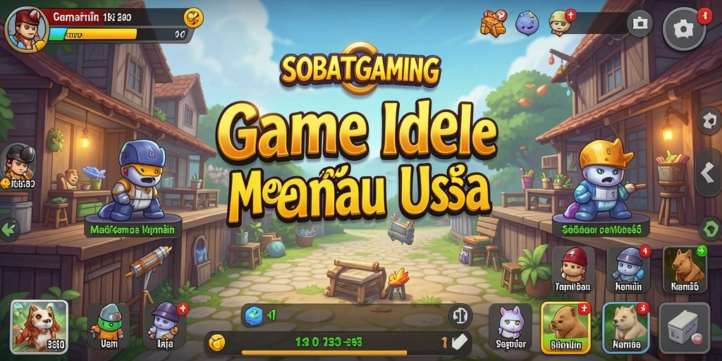 Tampilan gameplay SOBATGAMING yang menarik dan santai.