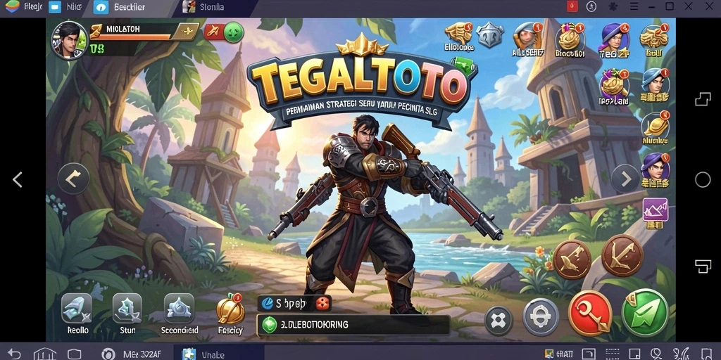 Tangkapan layar permainan TEGALTOTO dengan aksi strategis yang menegangkan.