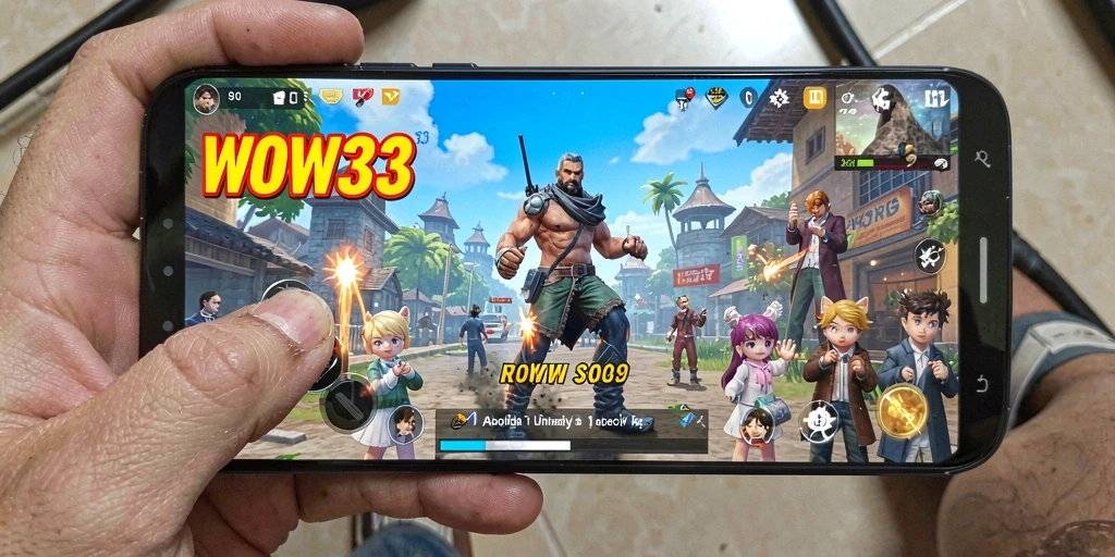 Tampilan utama WOW33 dengan antarmuka yang sederhana dan fungsional.